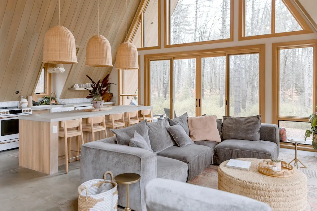 Home interior showing 2026 design trends