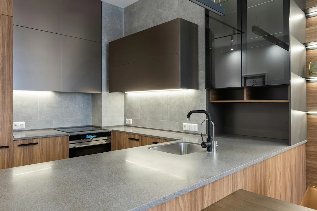 Kitchen remodel with careful layout planning