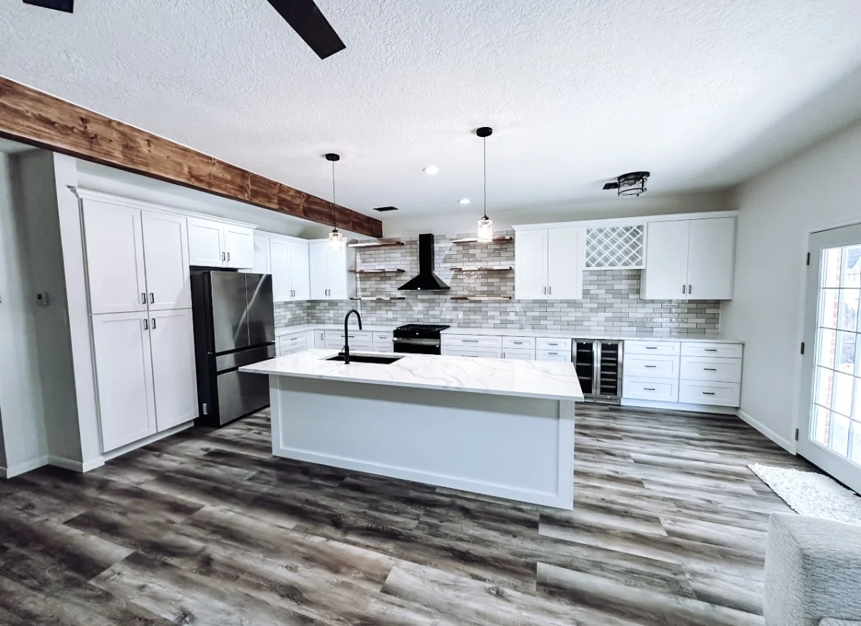 Custom kitchen remodel by Texan Home Additions in Manvel, TX