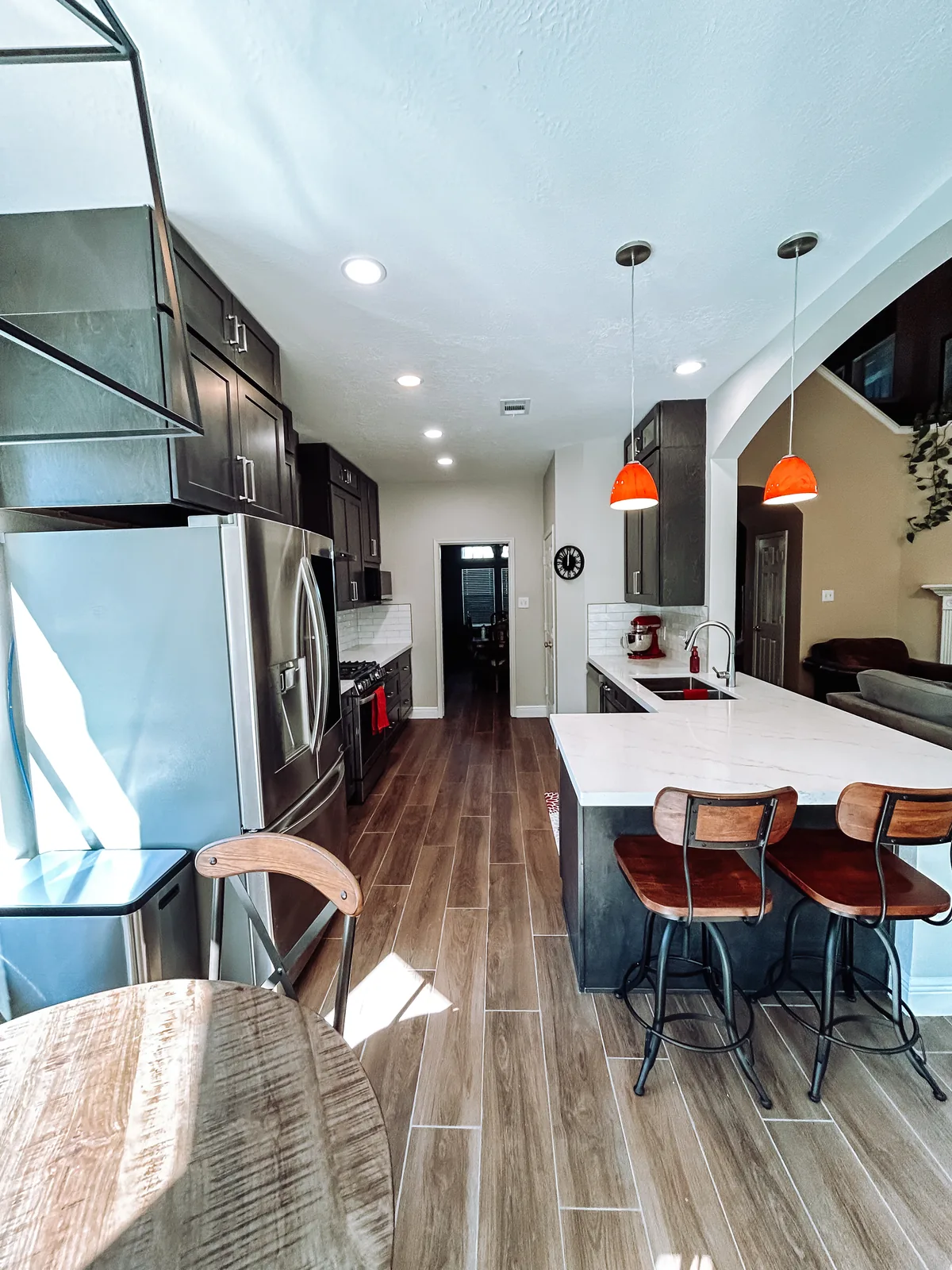 Full kitchen remodel by Texan Home Additions serving Pearland, Alvin, and Manvel, TX