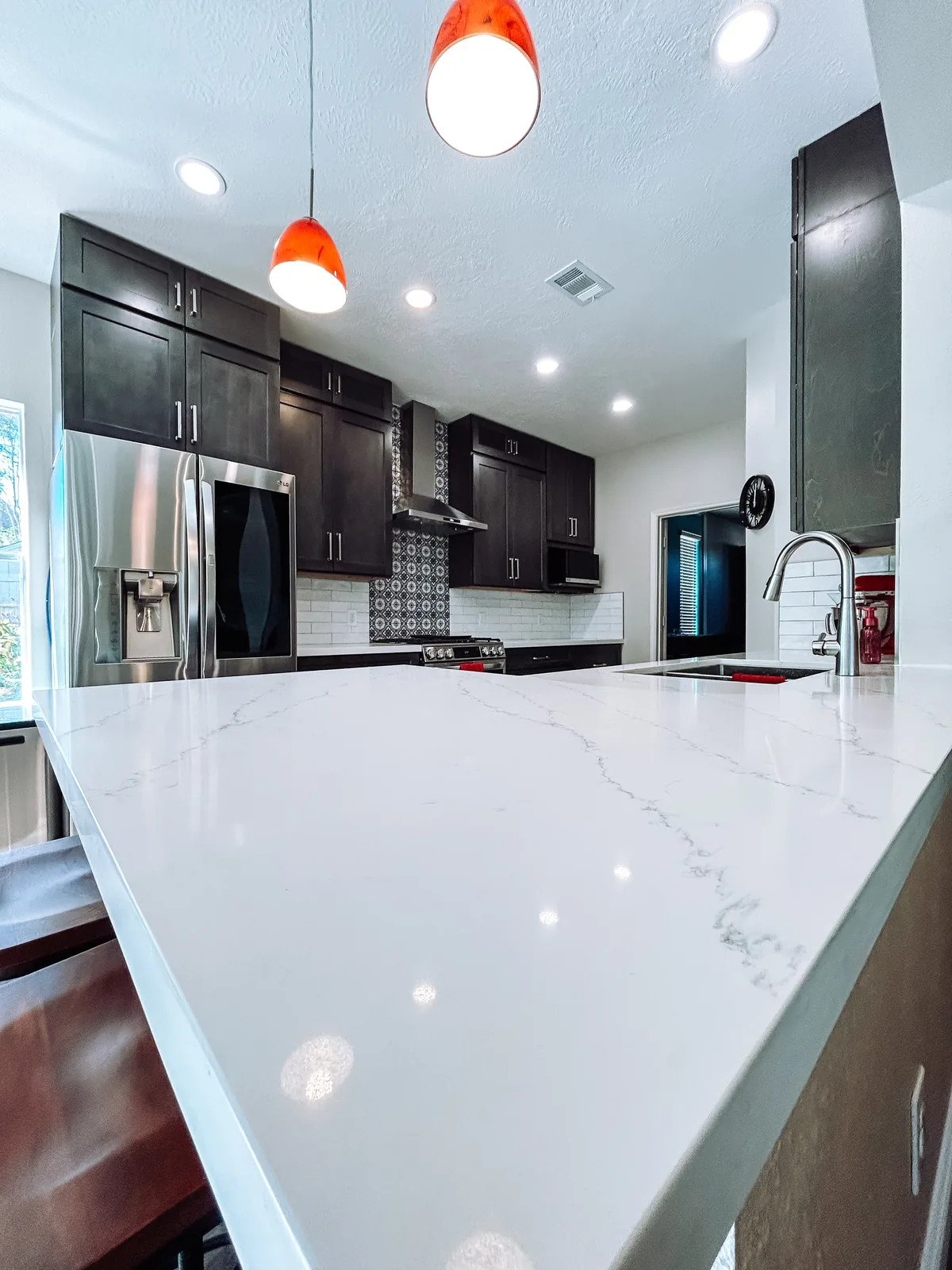 High-end kitchen remodel with custom cabinetry, Manvel, TX