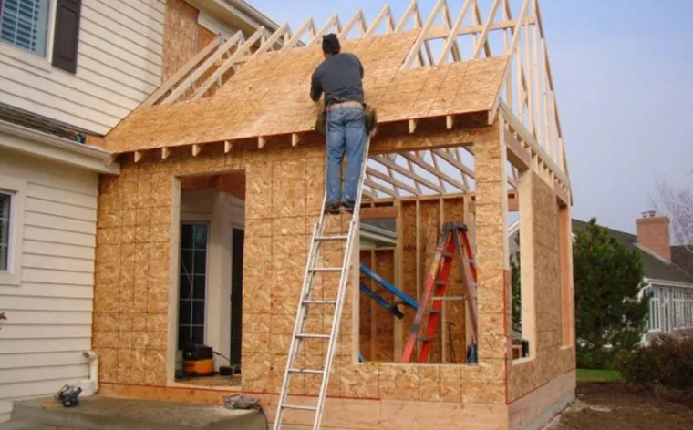 Adding a room addition with framing