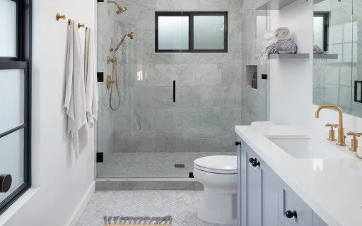 Remodeled bathroom