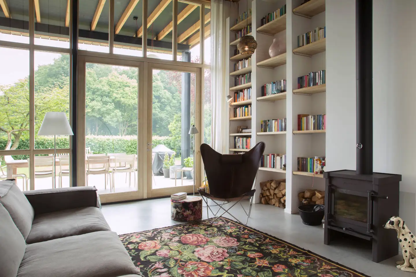 Room addition interior