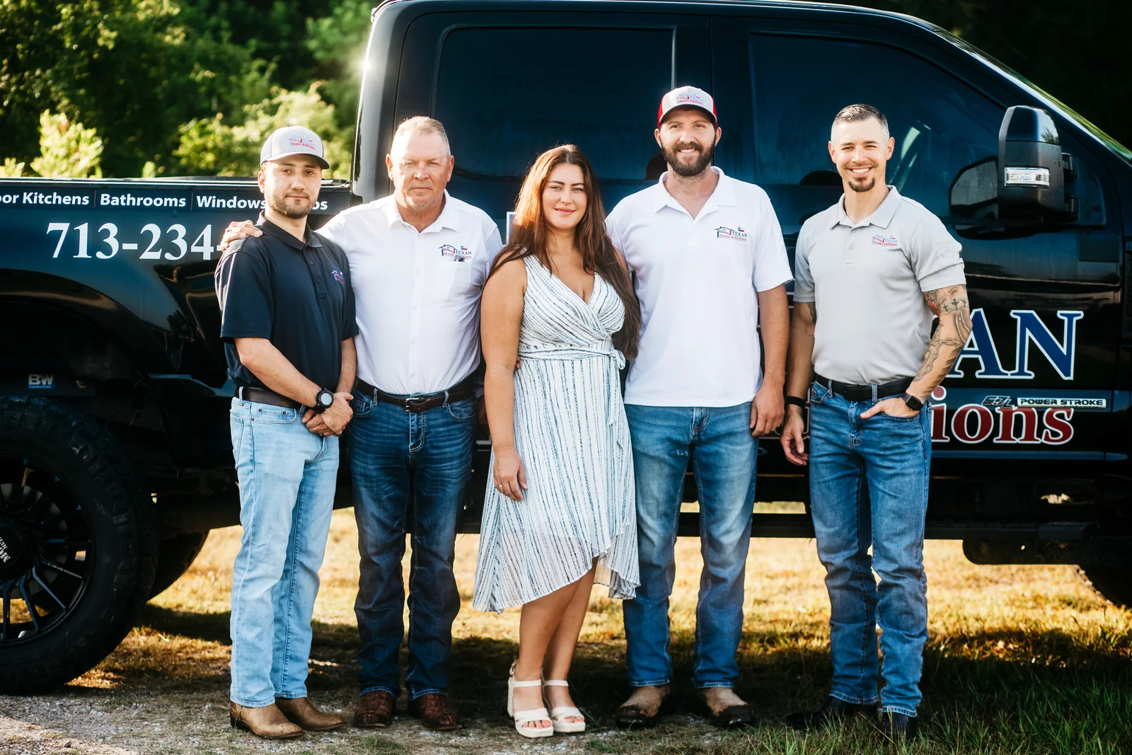 The family-owned Texan Home Additions team serving Pearland, TX